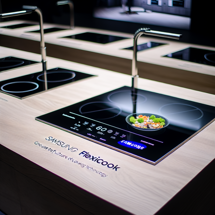 Il futuro della cucina è qui: il piano cottura Samsung FlexiCook