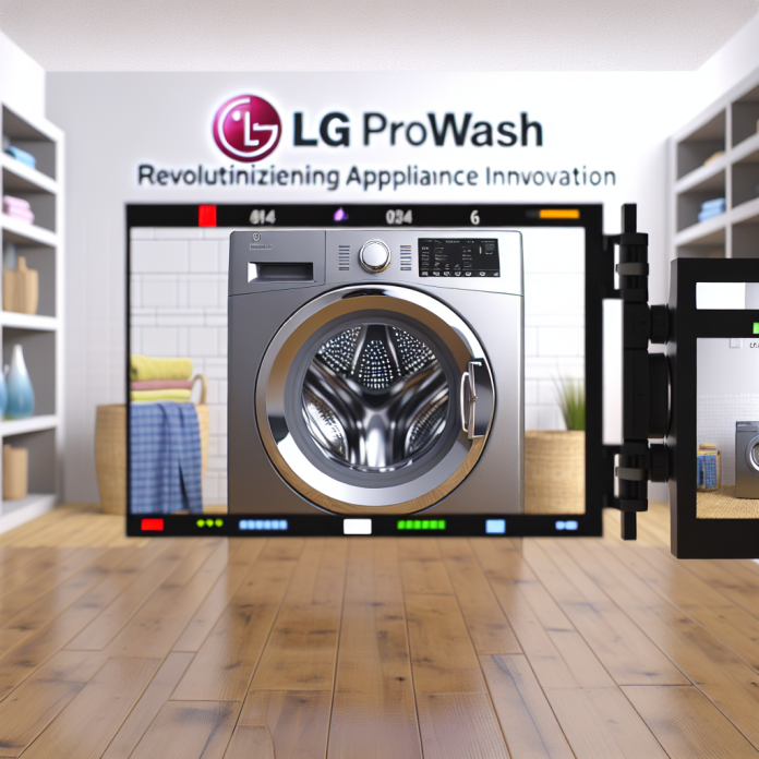 LG ProWash: la lavatrice del futuro che si adatta alle tue esigenze